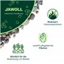 Jawoll Gravier coloré 25 kg Grain 20-40 mm Gravier décoratif pour jardin, bassin, bassin, décoration zen