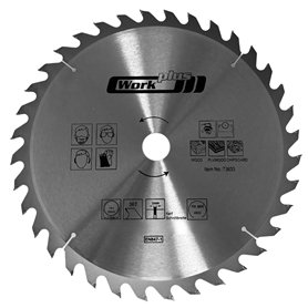 1 HM Lame de scie circulaire pour bois et plastique – 36 dents scie – Ø 315 mm x 30 mm//kreissägeblätter