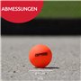 Base Ballon de Hockey de Rue Unisexe - Dureté Dure - pour Tous Les revêtements - Idéal par températures Chaudes - Hockey en Lign