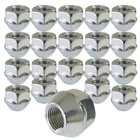 Lot de 20 Écrous de roue ouvert m12 x 1
