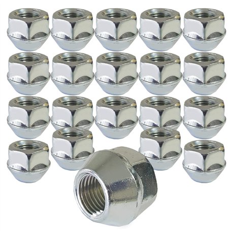 Lot de 20 Écrous de roue ouvert m12 x 1