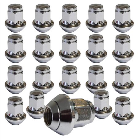 20 écrous de roue pour jantes aluminium d'origine Ford à collerette conique jantes alliage léger M12 x 1