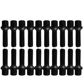 TRACER 20 Noir Boulons de Roue Roue Boulon Boule Ceinture M14x1