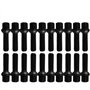 TRACER 20 Noir Boulons de Roue Roue Boulon Boule Ceinture M14x1