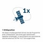 TechniSat DIGIDISH 33 Antenne parabolique pour 1 participant (système satellite compact de 33 cm, kit complet avec support mural