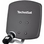 TechniSat DIGIDISH 33 Antenne parabolique pour 1 participant (système satellite compact de 33 cm, kit complet avec support mural