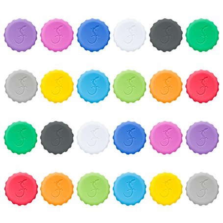Lurch 5210228 Lot de 24 capsules de 12 couleurs différentes