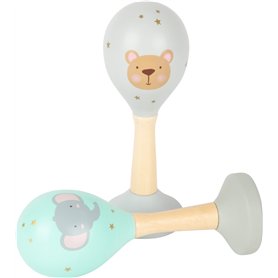 Small Foot 11474 Amusants Animaux de Saut en Bois