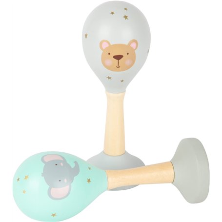 Small Foot 11474 Amusants Animaux de Saut en Bois