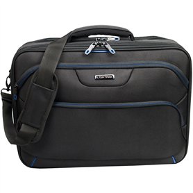 LIGHTPAK Sacoche rembourrée en Nylon pour Ordinateur Portable 17" Noir