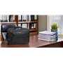 LIGHTPAK Sacoche rembourrée en Nylon pour Ordinateur Portable 17" Noir