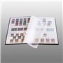 Prophila Collection Album pour Timbres, 16 Pages, intérieur Blanc (couv. Bleu)