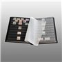 Prophila Classeur Album pour Timbres, 60 Pages, intérieur Noir (couv. Noir)