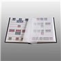 Prophila Album pour timbres 60 pages intérieur blanc étui de protection vert