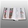 Prophila Album pour Timbres 60 Pages intérieur divisé Blanc étui de Protection Brun