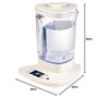 Ioniseur deau 1,5 L à écran LCD [Rosenstein & Söhne]