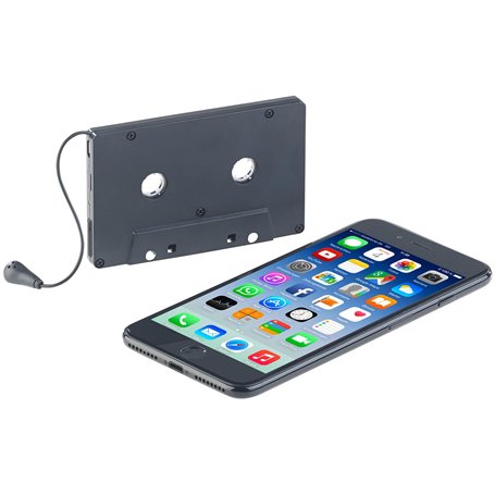 Adaptateur pour lecteur K7 avec fonctions mains libres et bluetooth [Auvisio]