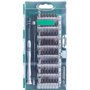 AGT Coffret de vissage 62 pièces avec tournevis pour appareils électron...
