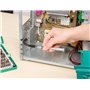AGT Coffret de vissage 62 pièces avec tournevis pour appareils électron...