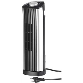 Sichler Haushaltsgeräte Ventilateur Colonne 24 W avec Oscillation 75° et 2 Niveaux de Vitesse