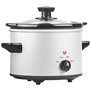 Mijoteuse électrique 100 W avec cuve en céramique et couvercle en verre, 1,4 L [Rosenstein & Söhne]