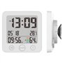 Horloge de salle de bains numérique avec thermomètre/hygromètre [Infactory]