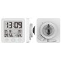 Horloge de salle de bains numérique avec thermomètre/hygromètre [Infactory]