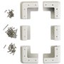 Kit de fixation pour panneau solaire en ABS - coloris gris [Revolt]