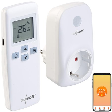 Thermostat secteur télécommandé connecté [revolt]