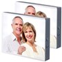 2 boîtes daffichage lumineuses pour films transparents et feuilles A4 [Infactory]