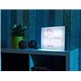 2 boîtes daffichage lumineuses pour films transparents et feuilles A4 [Infactory]