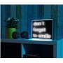 2 boîtes daffichage lumineuses pour films transparents et feuilles A4 [Infactory]