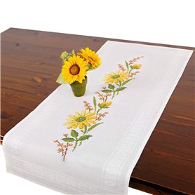 Kit de broderie FLEURS JAUNES