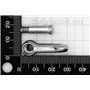 Manille droite avec vis six pans creux 5mm A4 AISI 316