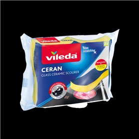 Vileda 153104 Ceran éponge pour Plans à Induction et vitrocéramique