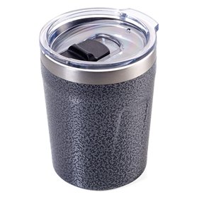TROIKA Unisexe - Adulte Espresso Doppio Mug Isotherme Titane 90x70x70mm