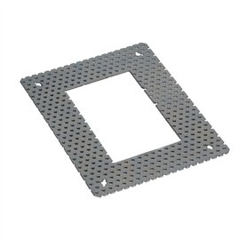 SLV Composant mécanique - Cadre de montage pour Downunder Pur - Accessoires pour spot encastrable - Gris