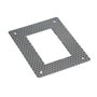 SLV Composant mécanique - Cadre de montage pour Downunder Pur - Accessoires pour spot encastrable - Gris