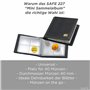 SAFE 227 Mini classeur pour 40 pièces de monnaies 38 mm I classeur pièces euros | classeur de pièces de collection visible recto