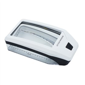 Safe 4563 Loupe de Lecture avec lumière LED UV | Grossissement 3X | Taille des Verres 60 x 95 mm