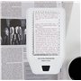 Safe 4563 Loupe de Lecture avec lumière LED UV | Grossissement 3X | Taille des Verres 60 x 95 mm