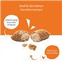 MERA Crunch & Soft - Délicieuses Friandises au Poulet et au Fromage pour Chat - Encas Nutritif Riche en Vitamines et Minéraux - 