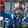 Dräger Feuilles protectrices transparentes pour masque de protection intégral X-plore 5500, 6300 et CDR 4500 (25 pièces)