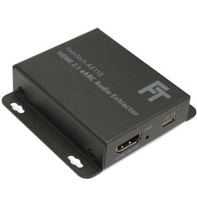 FeinTech AX110 HDMI 2.1 eARC Audio Extractor Convertisseur pour Téléviseur avec HDMI-eARC