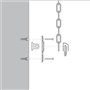 S1620-0000 Système de fixation pour grille protection 100