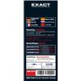Exact 30102 Lot de tarauds manuels M4 HSS DIN 352