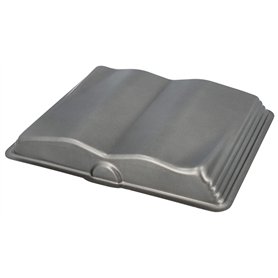 Birkmann 214279 Moule à gâteau à motif livre 2D avec revêtement antiadhésif de qualité particulièrement stable