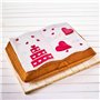 Birkmann 214279 Moule à gâteau à motif livre 2D avec revêtement antiadhésif de qualité particulièrement stable, avec recette, di