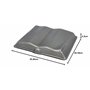 Birkmann 214279 Moule à gâteau à motif livre 2D avec revêtement antiadhésif de qualité particulièrement stable, avec recette, di