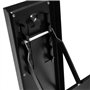 CASCHA Repose-pieds de guitare réglable en 4 hauteurs, tabouret pliable, repose-pieds support de guitare, banc de guitare noir a